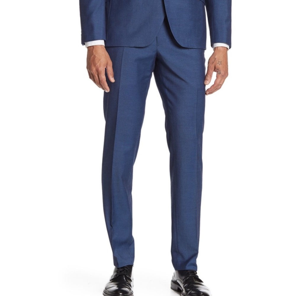The Savile Row Trim Fit Dress Pants